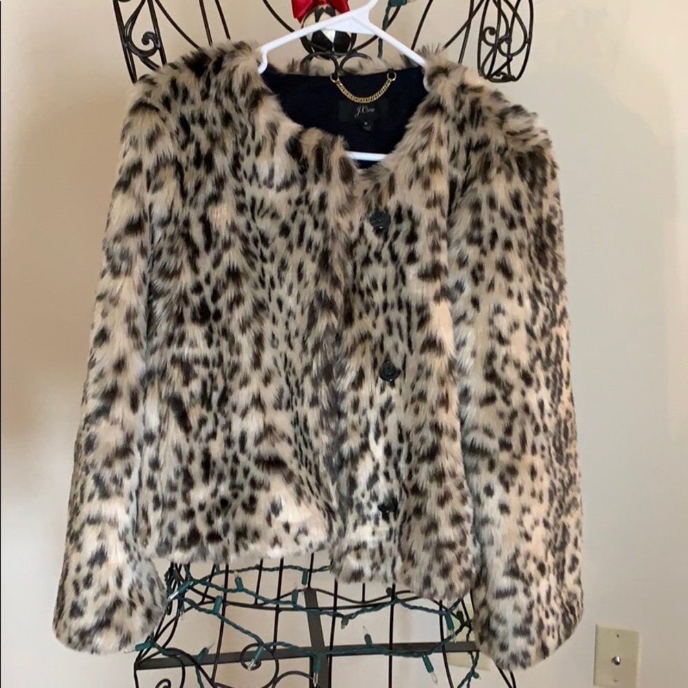J.Crew Leopard jacket